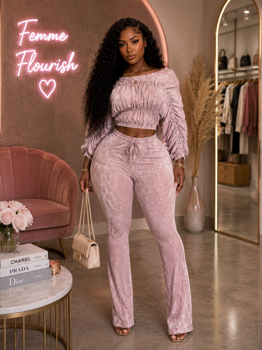 Pretty in Pink Two Piece Set