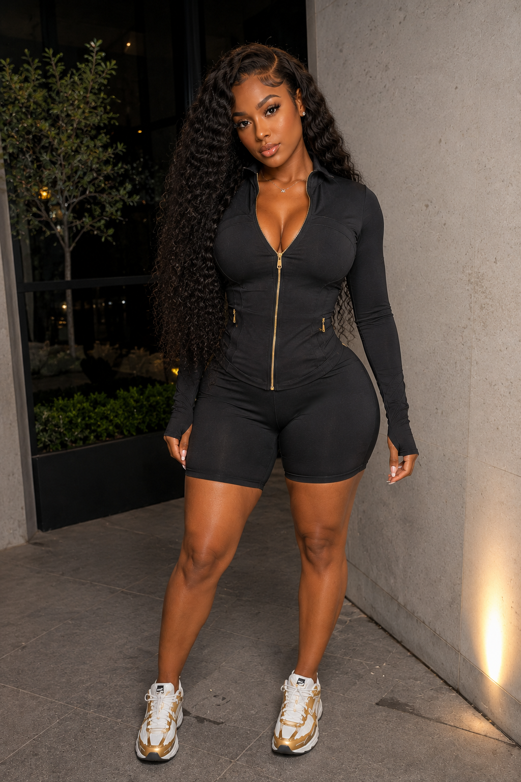 Active Wear Lu Lu Set - Black