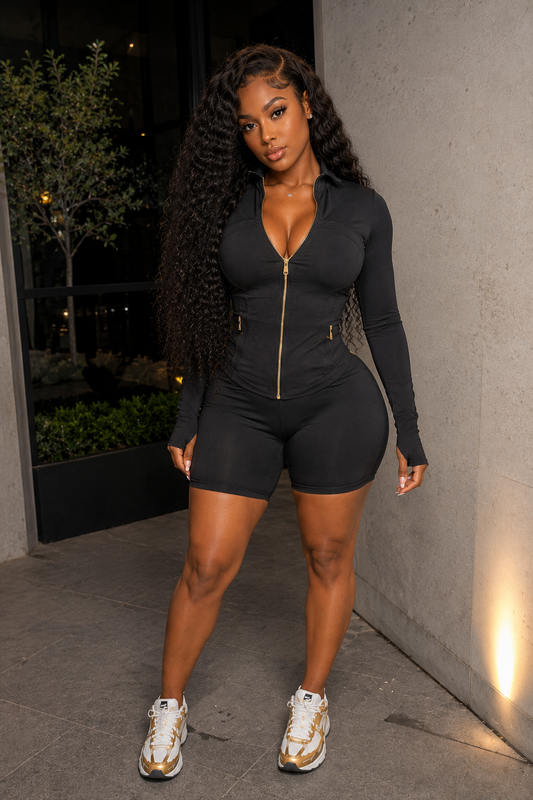 Active Wear Lu Lu Set - Black